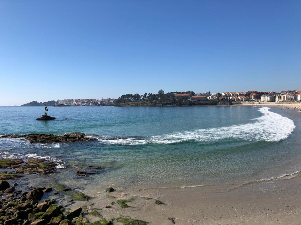 Acogedor apartamento a 50m de Playa Silgar Sanxenxo Exterior foto
