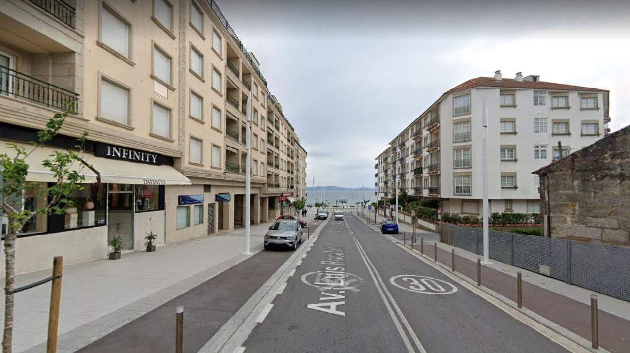 Acogedor apartamento a 50m de Playa Silgar Sanxenxo Exterior foto